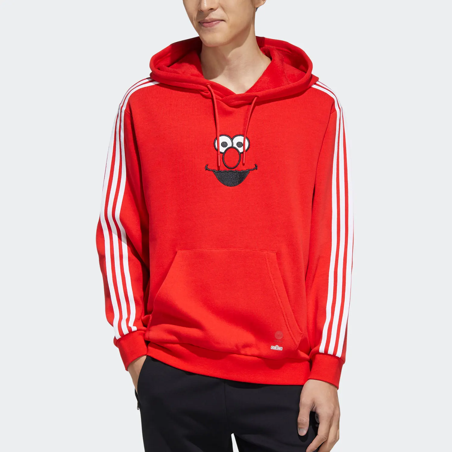 Adidas genuine neo Sesame Street co branded New Year's hoodie for men and women HD7300