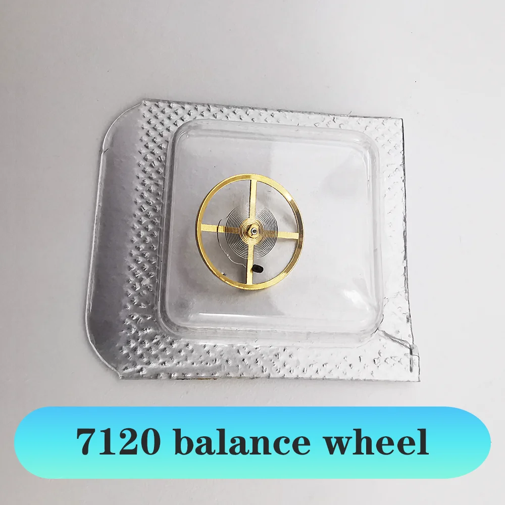 

Watch Accessories Balance Wheel Suitable for 7120 Movement Wheel Repair Parts Full Swing With Hairspring Balance