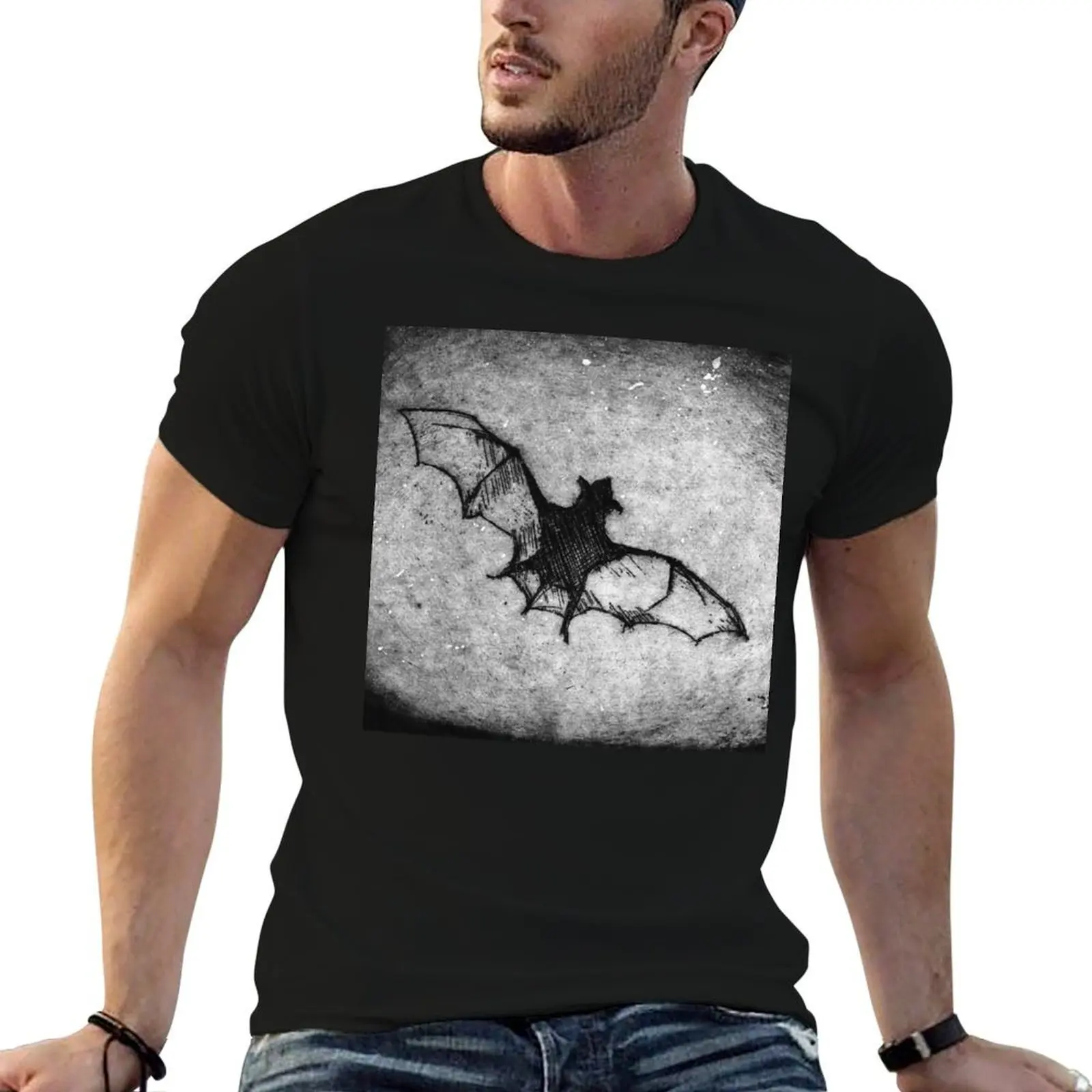 how delightful a bat. T-Shirt customs design your own plus size clothes mens graphic t-shirts pack
