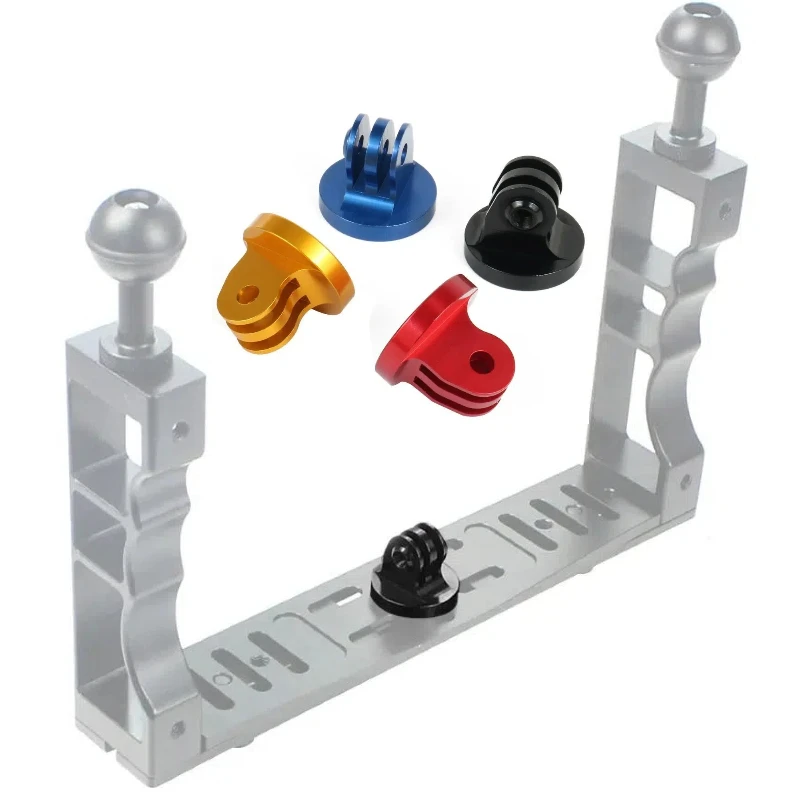 CNC Aluminium Mini Tripod Mount Adapter 1/4
