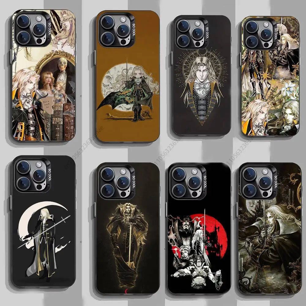 

C-Castlevania series phone Case for iPhone 17 11 12 Pro Max Plus Mini Air SE 16e 14 15 16 13 Soft Shell