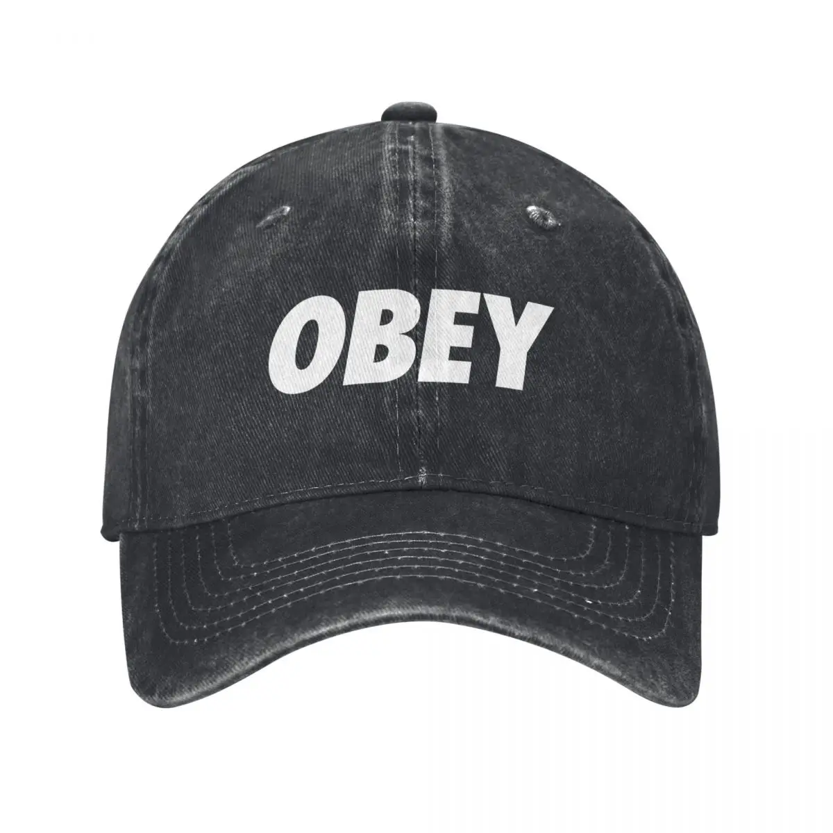 OOBEYY In-Demand Denim Baseball Cap for Adults - Classic Style, Adjustable Fit