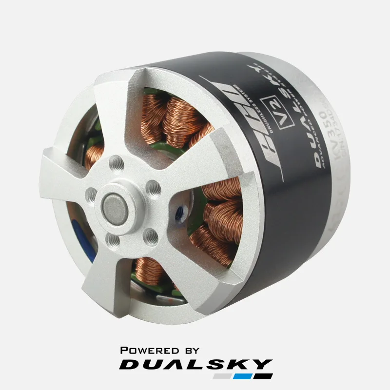 1 sztuk DUALSKY ECO 4120C 350KV 430KV 500KV 560KV bezszczotkowy silnik z zewnętrznym wirnikiem Model samolotu silnik ze stałym skrzydłem