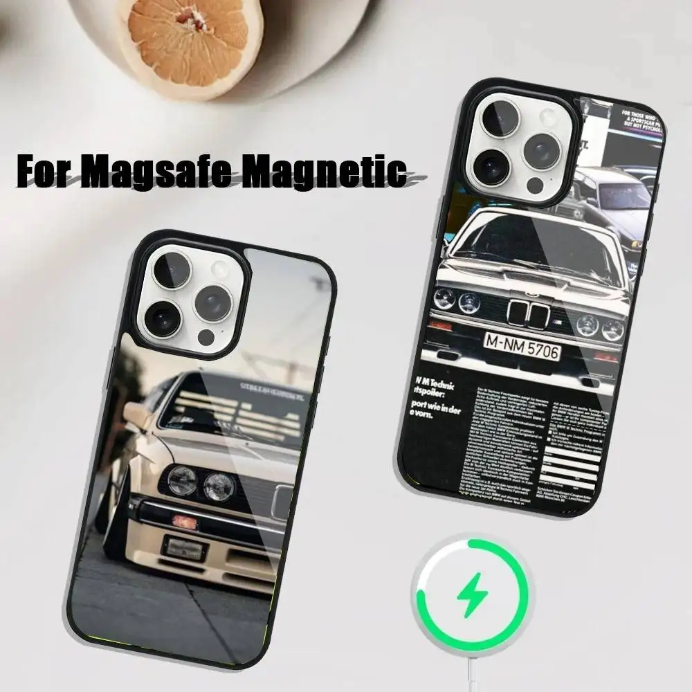 

Blue Red Car for B-Bmwes-S E30 28 Phone Case For iPhone 16,15,14,13,12,11,Plus,Pro,Max Mini Magsafe Magnetic Wireless Charging