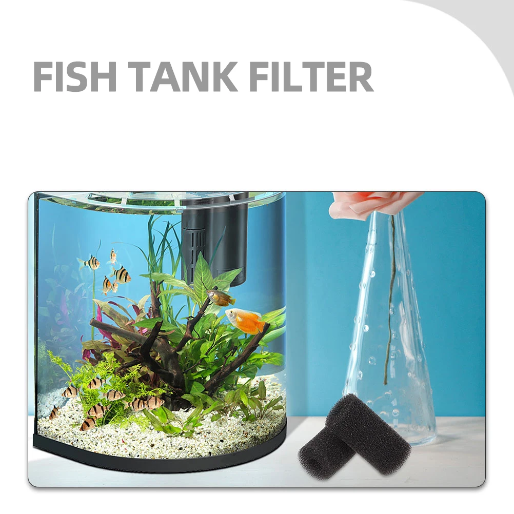 

6pcs Hose Protective Sleeve Cotton Cover Fish Tank Filter Sponge Pads Pre Filter Aquarium Replacement Protectors Media Clean