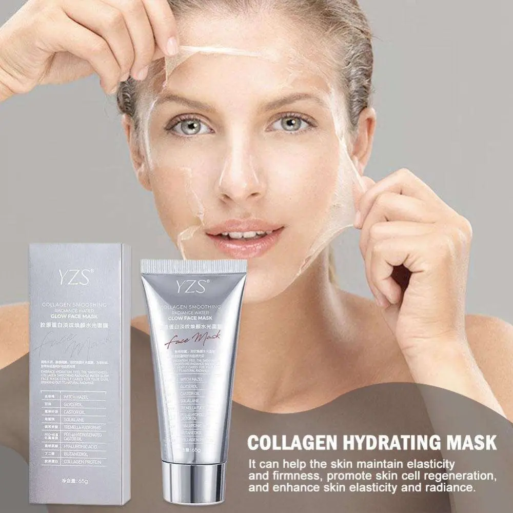 

Cleansing Shrinking Pores Collagen Wrapping Mask Skin Care Smooth Facial Peel Off Facial Mask Hydrolyzed