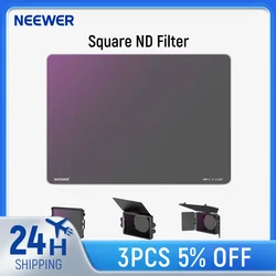 NEEpacks-Filtre ND carré volontaire, filtre de densité Cinema melon al, compatible avec Tilta, SmallRig, verre optique HD, boîte 256, 4 