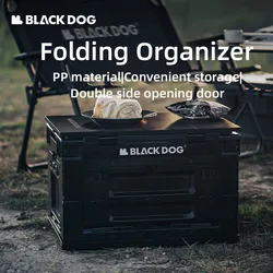 BLACKDOG Vientiane Folding Storage Box Portable Large Capacity Outdoor Camping Double Sided Door Travel Sundries Bag