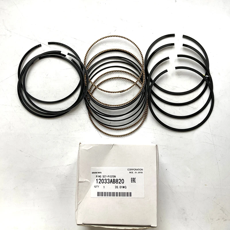 NBJKATO Brand New Piston Ring Set 12033AB820 For Subaru Impreza Forester Legacy