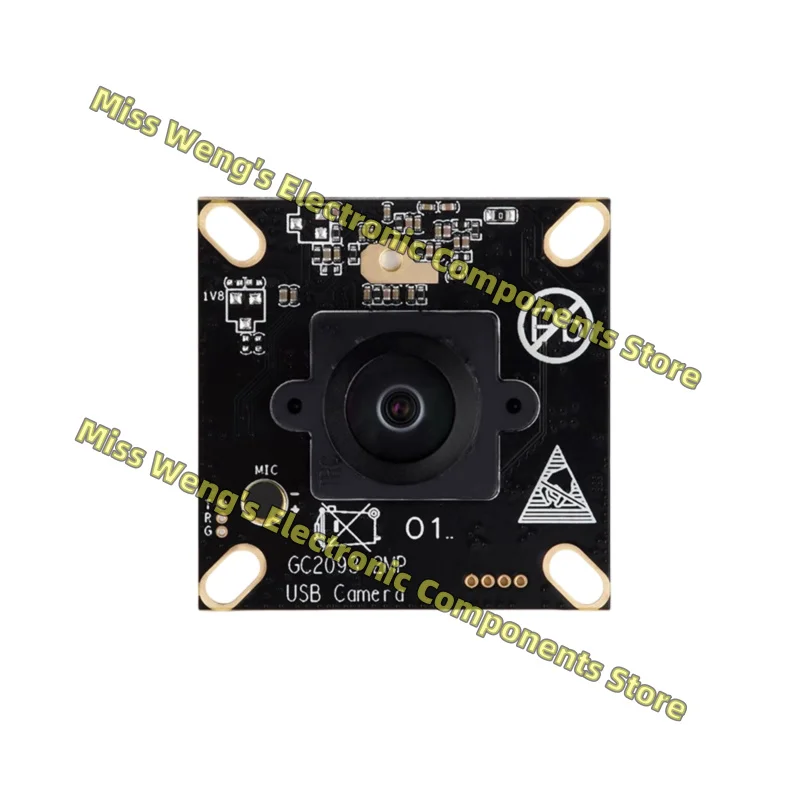 GC2093 2MP USB Camera (A) , camera module with built-in microphone fixed focus