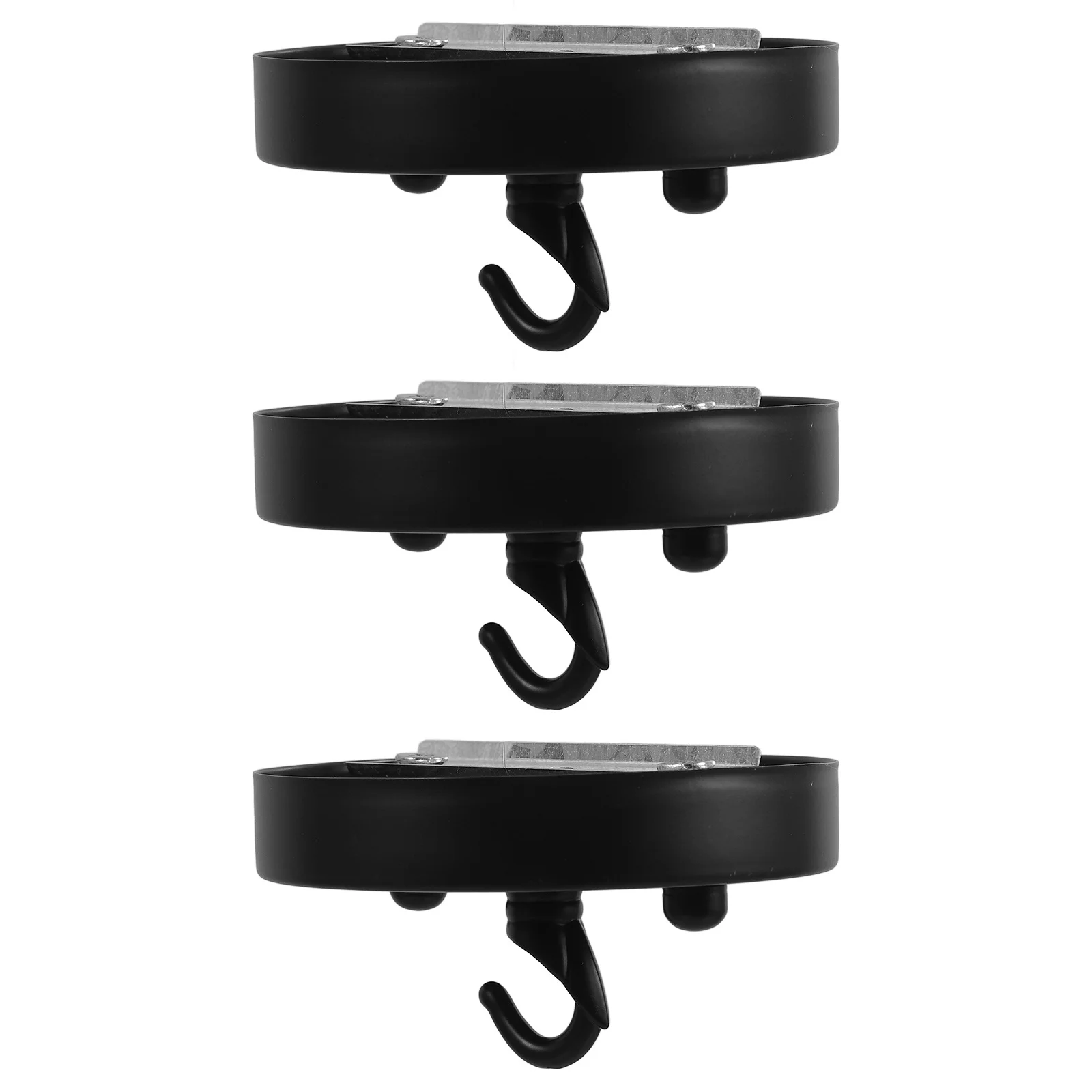 3Pcs Vintage Decorative Chandelier Cover Plate Iron Material Durable Easy Install Ceiling Light Canopy Fixture Mounting Bracket