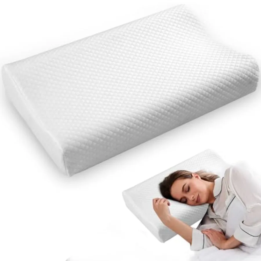 Memory Foam Pillow for Comfortable Side Sleeping