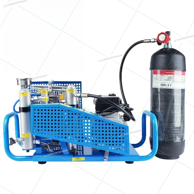 

Hot Sale High Pressure 100 Liters 300 Bars 4500 Psi Automatic Stop 4 Cylinder Fire Breathing Diving Air Compressor