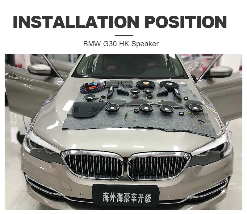 

Car Front Door Midrange Speaker Cover For BMW G30 5 Series Audio Tweeter Horn Lid Upgrade Trim