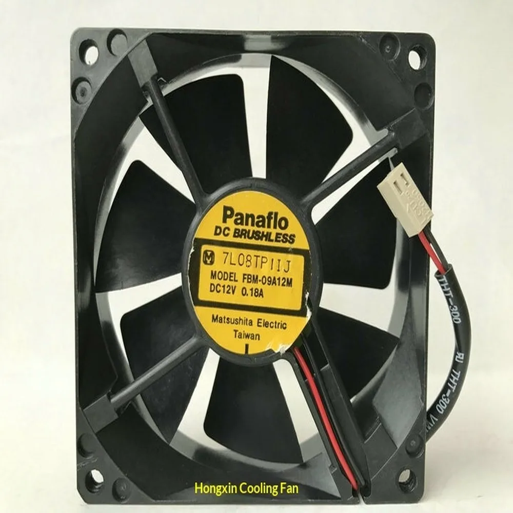 

For Panafllo FBM-09A12M 12V 0.18A 90*25MM 9025 chassis fan 2pin