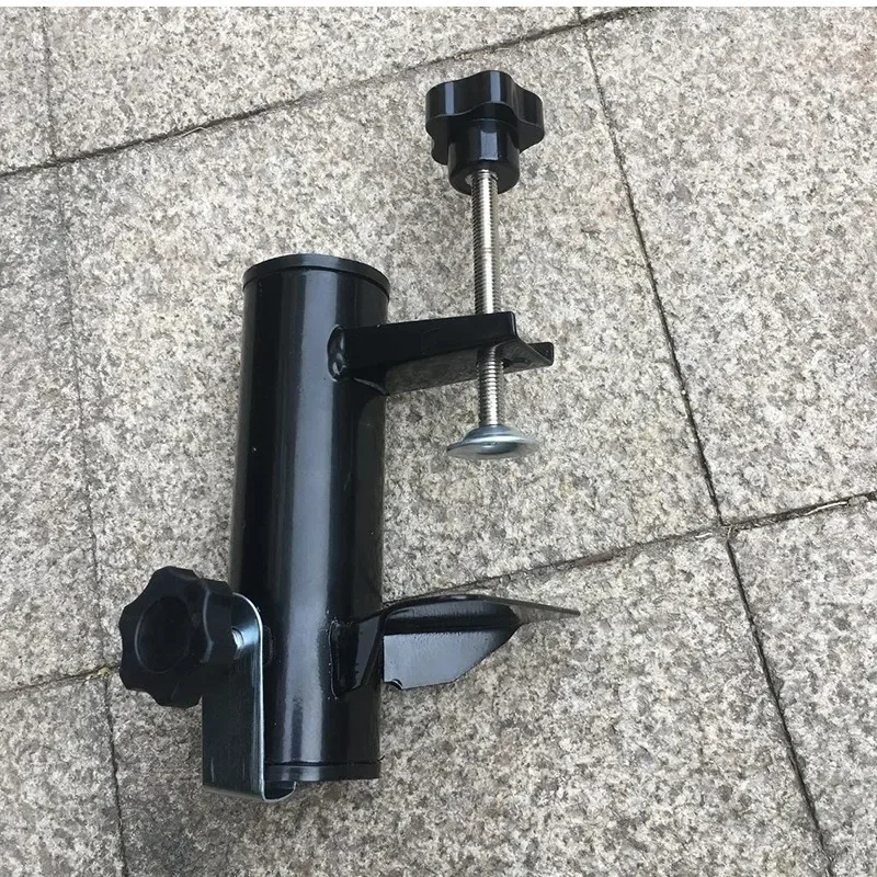 Parasol Holder for Square Balcony Railing Patio Umbrella Support Stand Bracket Outdoor Umbrella with Stand