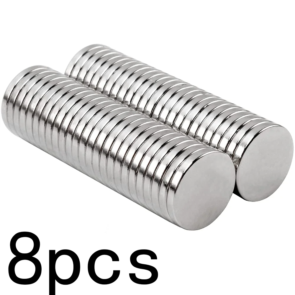 Superstarke Neodym-Magnete, Scheibe, 20 x 3 mm, robust, leistungsstark, seltene Erden, extra stark, für Kühlschrank, Kabine