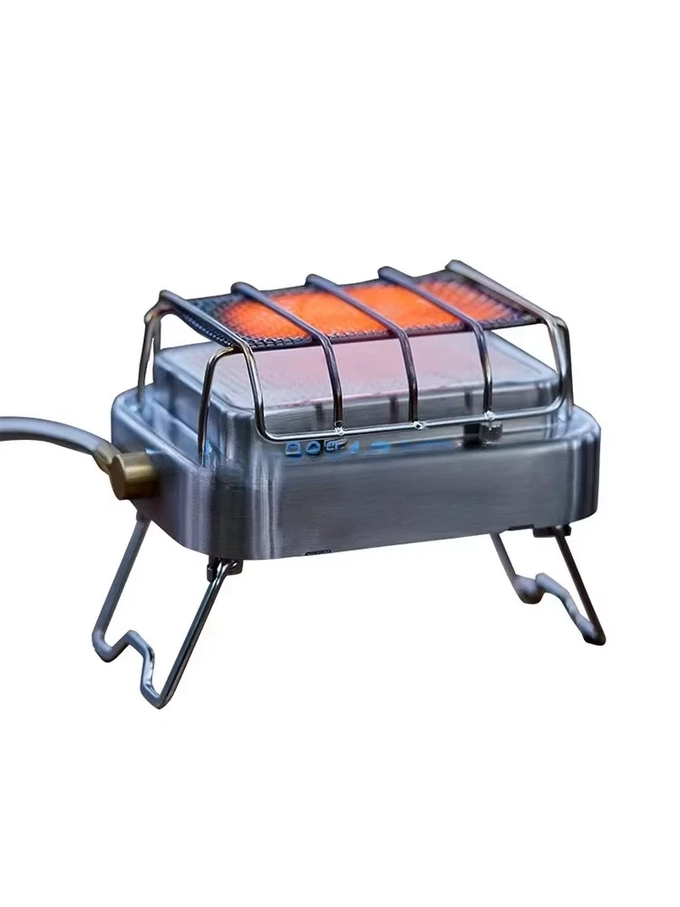 

1800W Multifunctional Split - Type Infrared Radiation Furnace: Portable Gas Heating Heater for Camping, Gas Burner Included