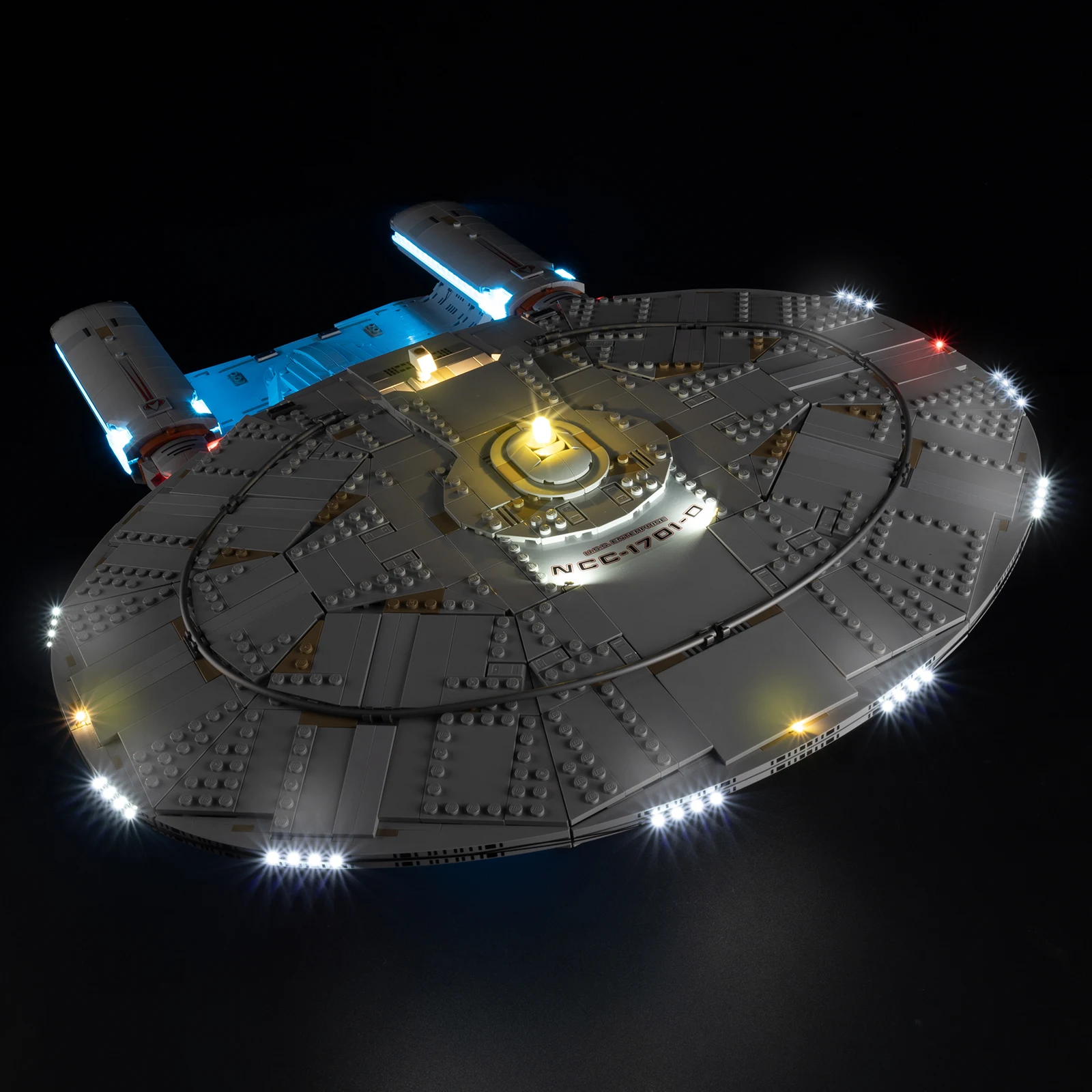 

Easylite Led Light Set Suitable for Star Trek: U.s.s. Enterprise Ncc-1701-D 10356 (No Model)