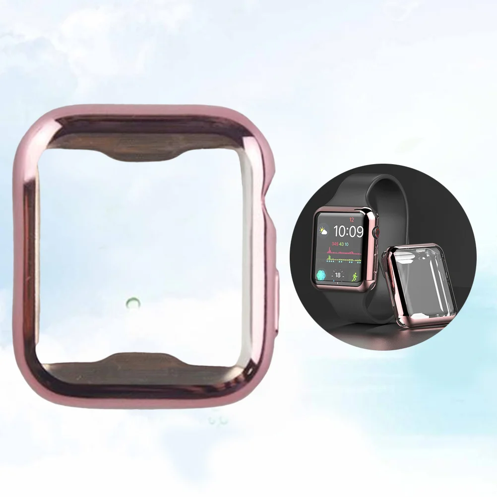 Tpu Smartwatch Shockproof Case Compatible 4 40Mm Full Coverage Protector Dustproof Scratch Resistant Screen