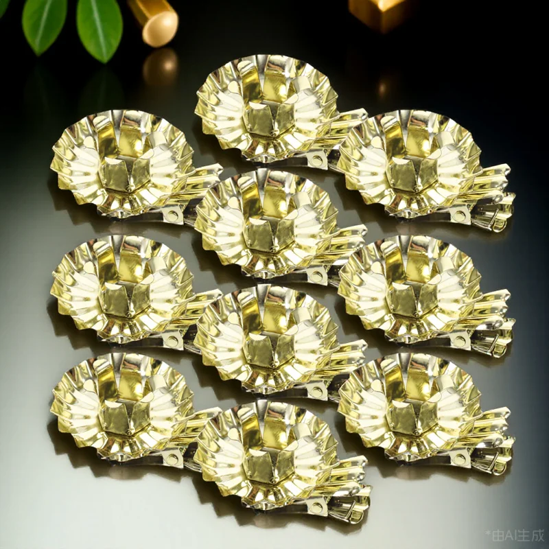 10pcs Christmas Tree Holder Clips Metal Small For Xmas Party Holiday Decorations Holders For Tree