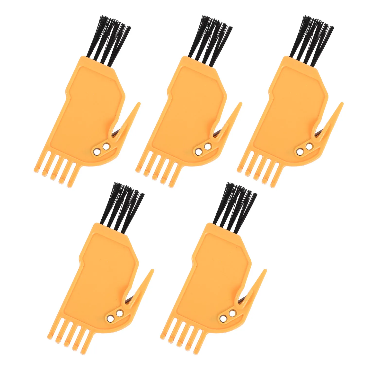 5 pièces de brosses de nettoyage pour aspirateur robot, outil à manche court, brosse à rouleau pour l'élimination des poils, accessoires d'entretien pour aspirateur