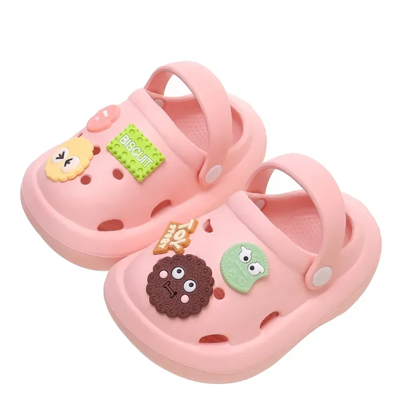 2026 Summer Children Girl Boy Mules Clogs Kids Summer Crock Candy Garden Beach Slippers Cave Hole Baby Shoes for Girls Boys view 6