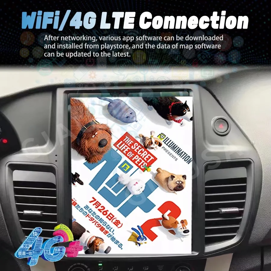

Android13 For Honda Accord 9 2012-2017 Touch Screen Car Multimedia Player GPS Radio Stereo Wireless Carplay Head Unit Navigation