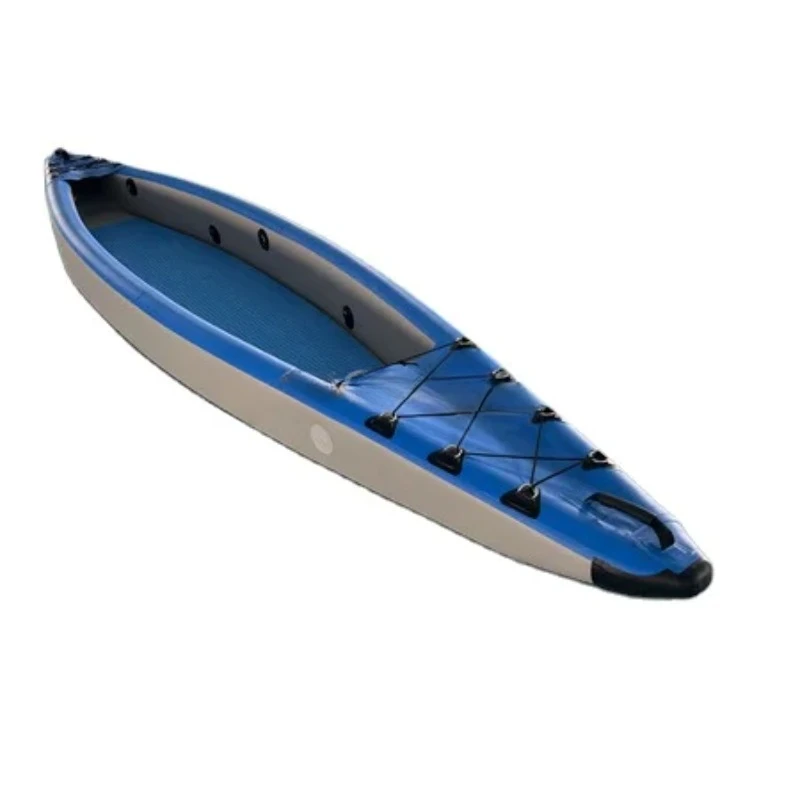 Racing  Boat  Fishing  inflatable single boat  new design most popular  with core Foldable seasonal wholesale inflatable