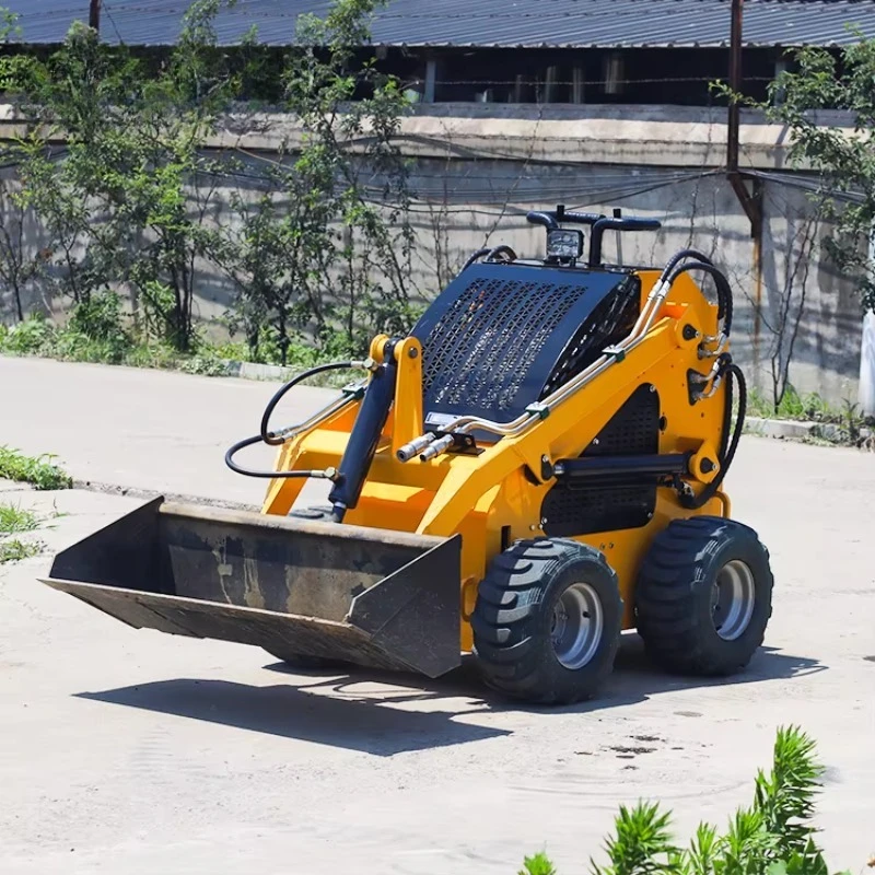 

Мини-гусеничные гусеничные дизельные мини-погрузчики с бортовым поворотом, садовая ферма, небольшие противопогрузчики