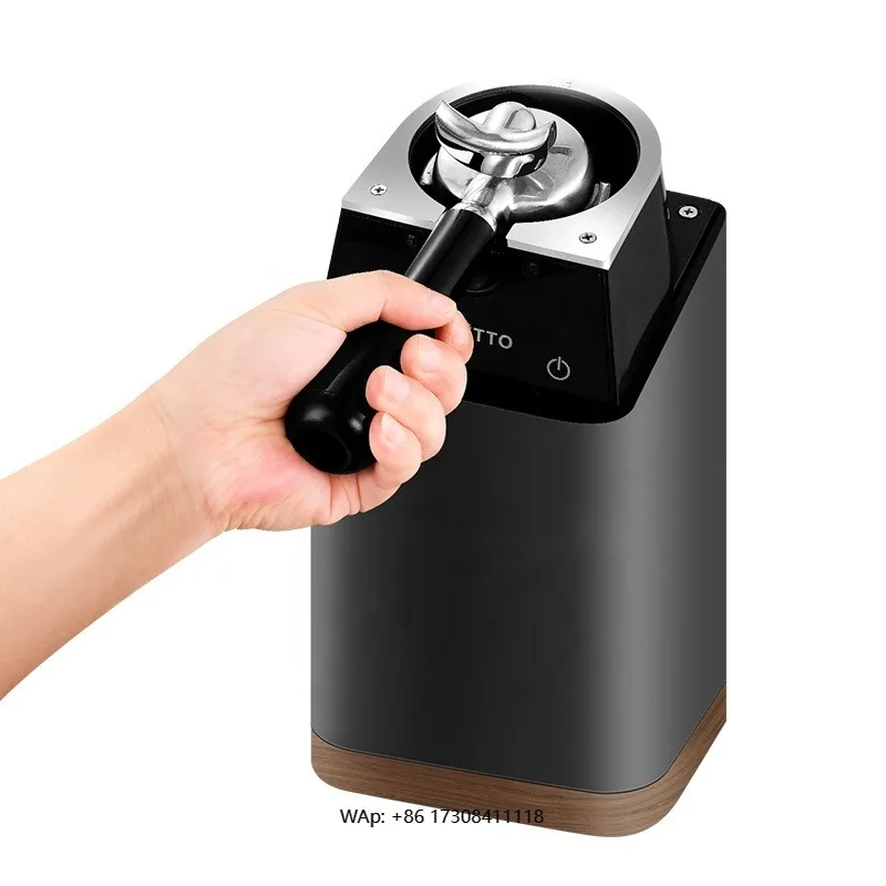 53/58mm Automatic Coffee Portafilter Cleaner Espresso Portafilter Commercial Home Electric Coffee Powder Cleaner Machine