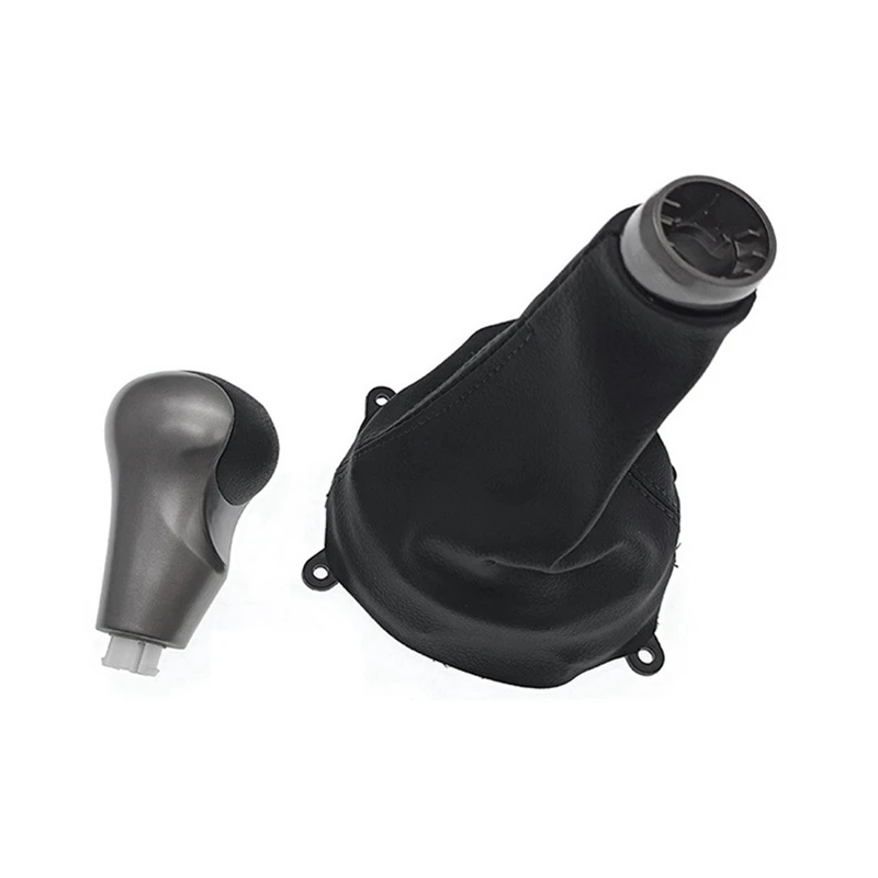 Carro 5 Speed Gear Shift Alavanca Knob com tampa contra poeira, Handball para Honda Civic 2006-2011, 77298-SNA-D01ZA, 54102-SNA-A01