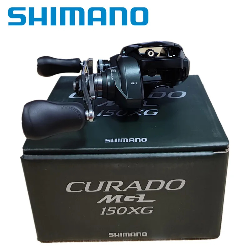 New Original BAITCASTING Fishing Reel Low Profile 150 150HG 150XG SHIMANO Curado MGL 150 151 150HG 151HG 150XG 151XG