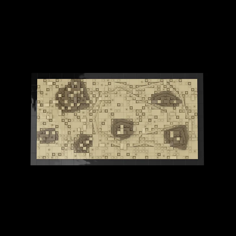 Popular estrela filme moc blocos de construção tatooine paisagem modelo tecnologia famosa cena tijolos diy montagem brinquedos do feriado presentes