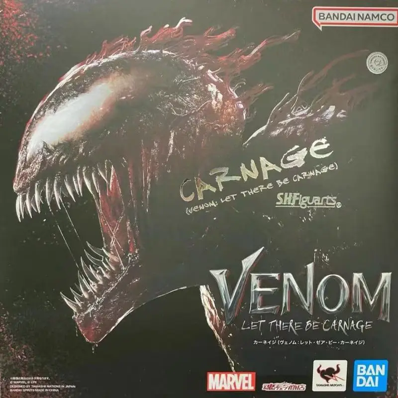 

Original BANDAI S.H.Figuarts Venom: Let There Be Carnage In Stock Anime Action Collection Figures Model Toys