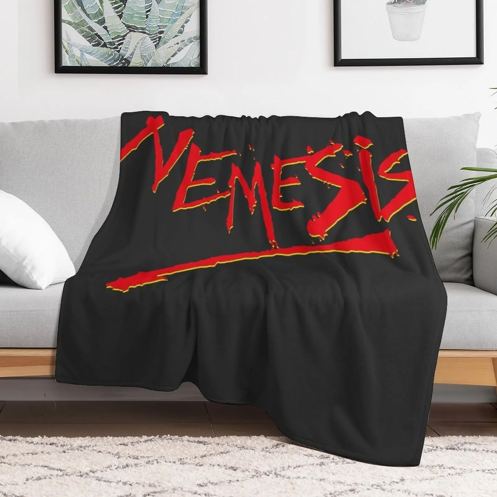 Nemesis Logo Throw Blanket