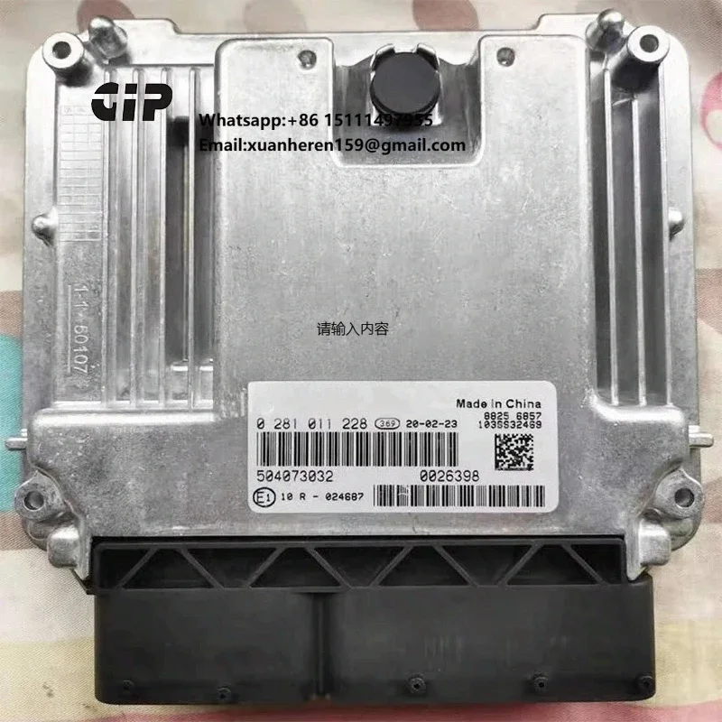 

Новый ЭБУ двигателя 2.8 HPI, компьютерная плата 0281011228 ED16 504073032 EDC16C8-1.31 в наличии