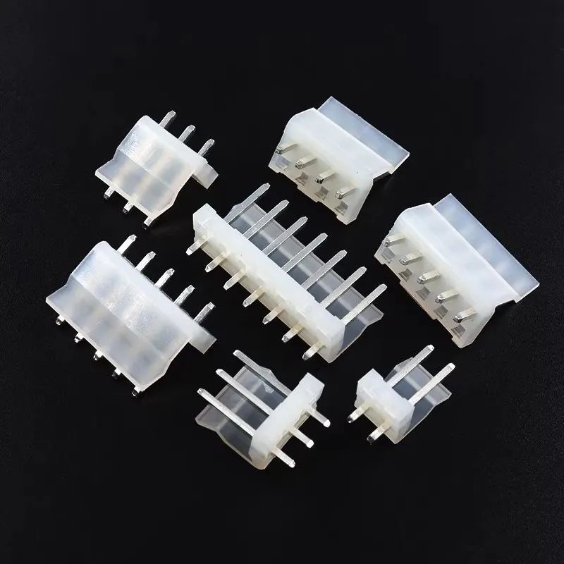 20PCS/LOT CH3.96 Connector 180 Degree Straight Pin 3.96mm Wafer Pin Header 3.96-A 2P/3P/4P/5P/6P/7P/8P/9P/10P