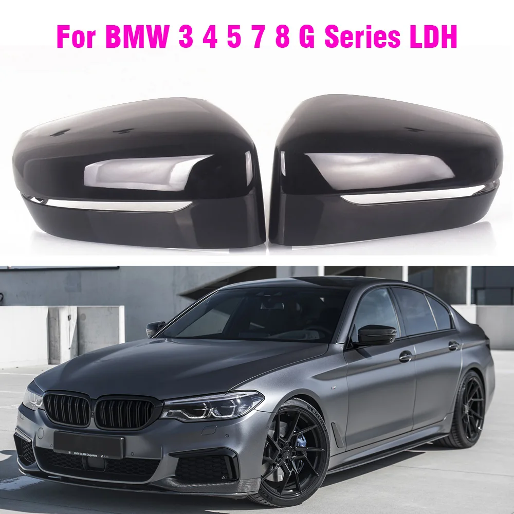 

LHD Carbon Fiber Side Rearview Mirror Cover For BMW 3 5 7 G10 G20 G21 330i 330d 340i G30 G31 530d 530i 520d 525i G32 2019 2020