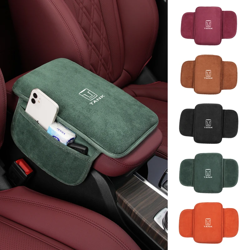 Car Center Console Armrest Box Protector Pad Storage Mat For Great Wall GWM Tank 300 City 300 Border 400 500 PHEV 700 800 Tank50