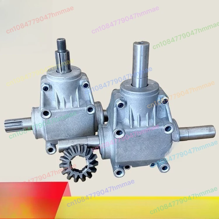 

90 Degree Right Angle Gear Transmission Small Spiral Bevel Gear T-type Steering Gear Reversing Right Angle Transmission