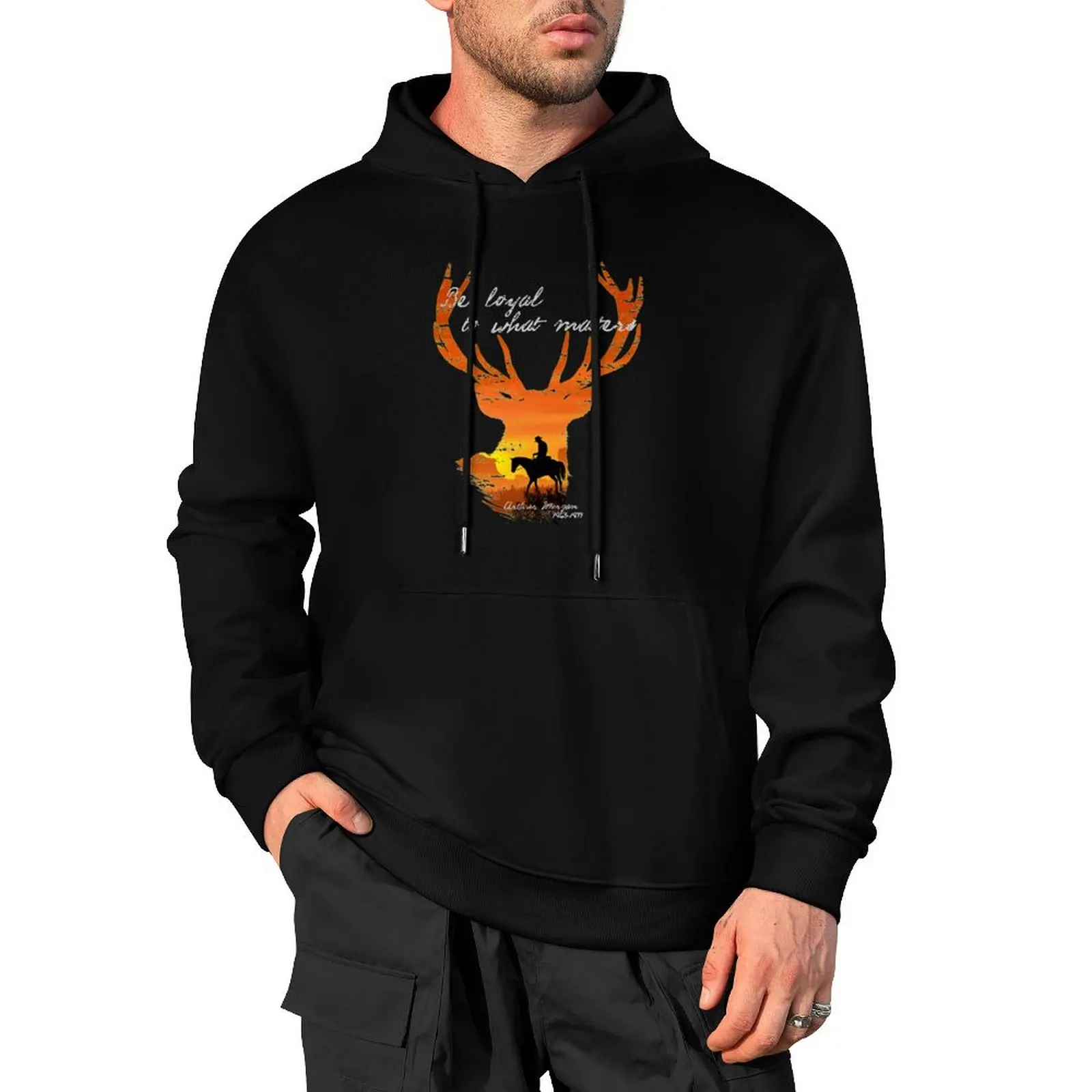 

Be Loyal to what matters Arthur Morgan Pullover Hoodie fashion men autumn clothes men's sweat-shirt men's coat anime hoodie