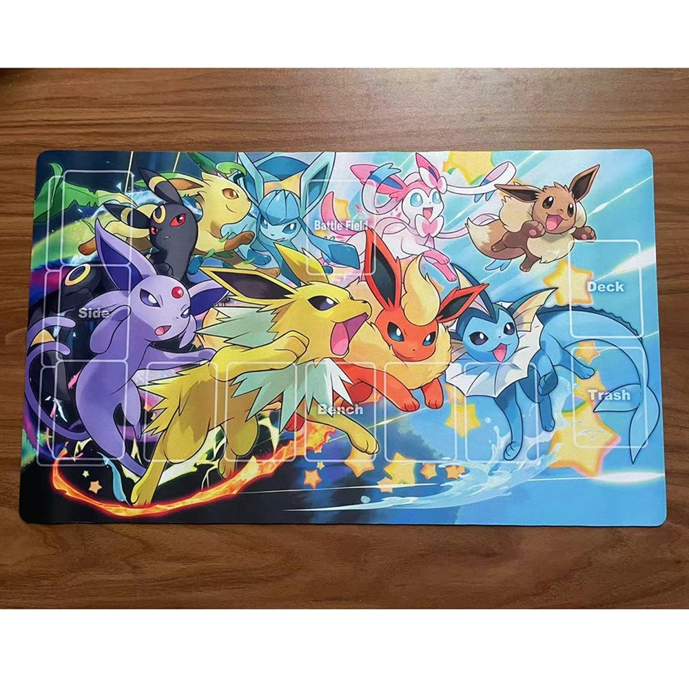 PTCG トレーディングカードパッド ペイマット イーブリューションマット TCG Mat-P10