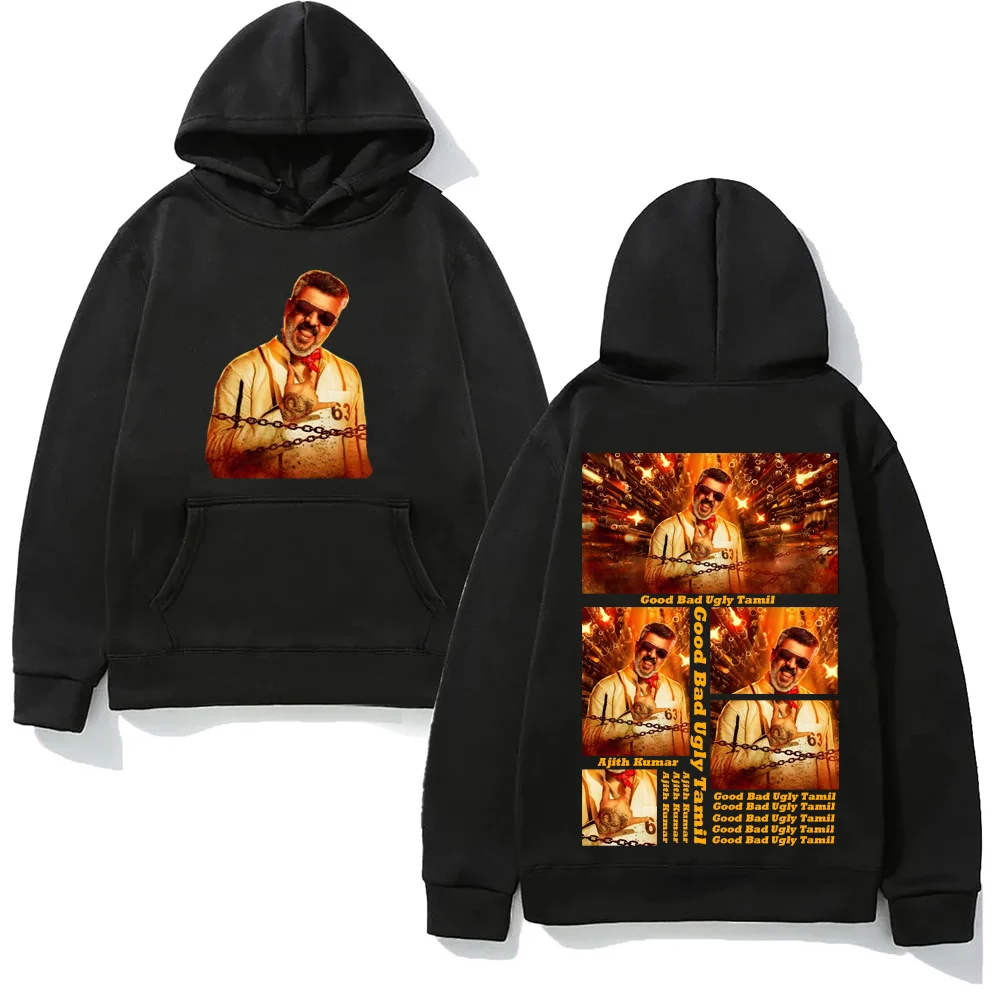 

Good Bad Ugly 2025new style Winte Moletom Men Woman Casual Cotton Short Sleeve Oversized Aesthetic Metal Grunge Tees with Hooded