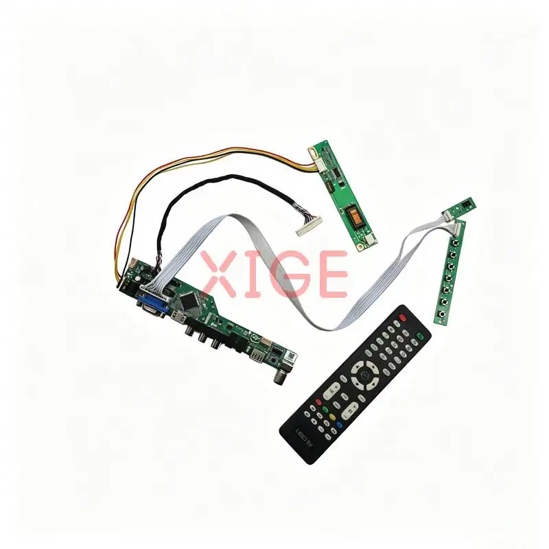 

For LTN170WX N170C2 LTN170X2 LTN170BT08 Matrix Controller Drive Board DIY Kit 1CCFL 1440x900 1440*900 LVDS-30Pin HDMI+VGA+AV+USB