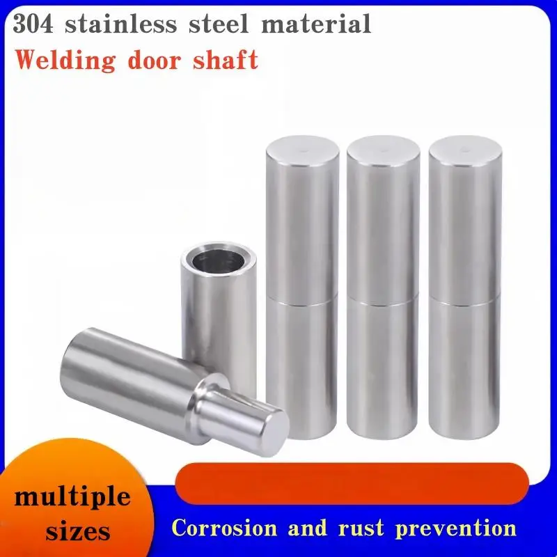 1개 스테인리스 스틸 304/201 용접 도어 샤프트 원통형 힌지 캐비닛 도어 힌지 분리형 도어 샤프트