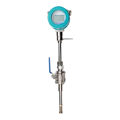 

4-20mA/Pulse/RS485 Common Steady-state Insertion Connection Flowmeters Thermal Mass Flow Meter