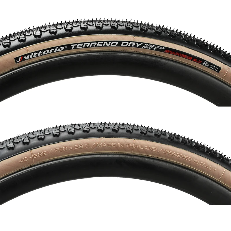 New Vittoria Terreno Dry 700x38 Bike Tires Foldable Tubeless tire of MTB/ROAD bike tires|Cyclo-Cross tire|Cyclocross