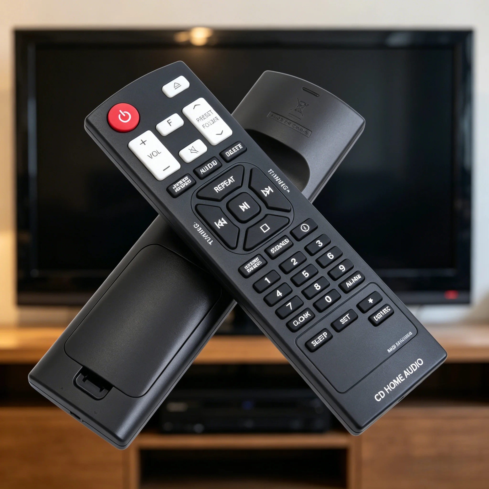 

Mini Hi-Fi System Remote Control Compatible with CJ87 CJ88 CM4590 CJS45F CJS45W CJS87F CJS88F CJS88W AKB74955355 Replacement