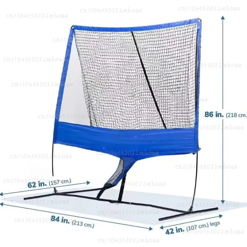 Indoor Tennis Receiving Net, Tennis Serving Machine for Receiving Balls, Single-person Training Net, Portable and Detachable
